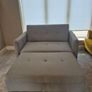 Grey 2 Seater Sofa Bed - Excellent Condition Image 2
