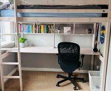 FLEXA bunk bed with desk