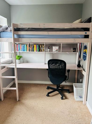 FLEXA bunk bed with desk
