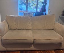 Shanley's Grey Sofa