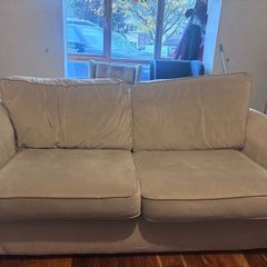 Shanley's Grey Sofa