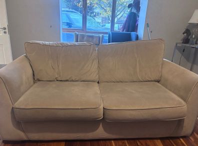 Shanley's Grey Sofa