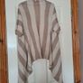 Beige Waterfall Cardigan - Size Medium/Size 12 Image 7