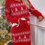 Christmas sweater dress Image 2