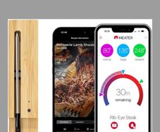 Meater plus smart wireless meat thermometer never used, sealed box
