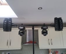 4 dj lights