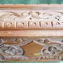 Vintage Personalized secret locking jewelry box . Large wooden puzzle box . Locking watch box Image 6