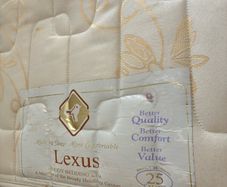 Lexus single bed and mattress
