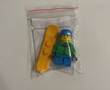 Lego Snowboarder from Holiday City