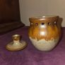 Vintage Sissinghurst Stoneware pottery Jar with lid Image 3