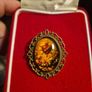 Vintage Religious Brooch Image 3
