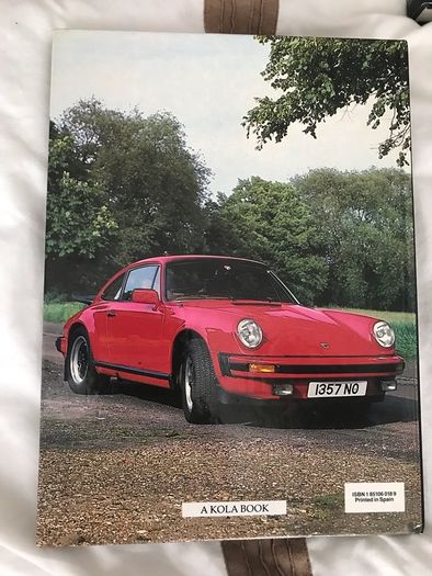 Porsche hardback book a5 large in size published in 1984 encyclopaedia of the Porsche