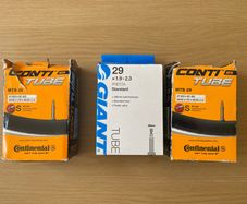 Mountain Bike Mudguard + 3 brand new inner tubes.