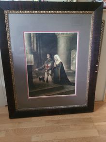 Huge Classic print - The Dedication  - Edmund Blair Leighton