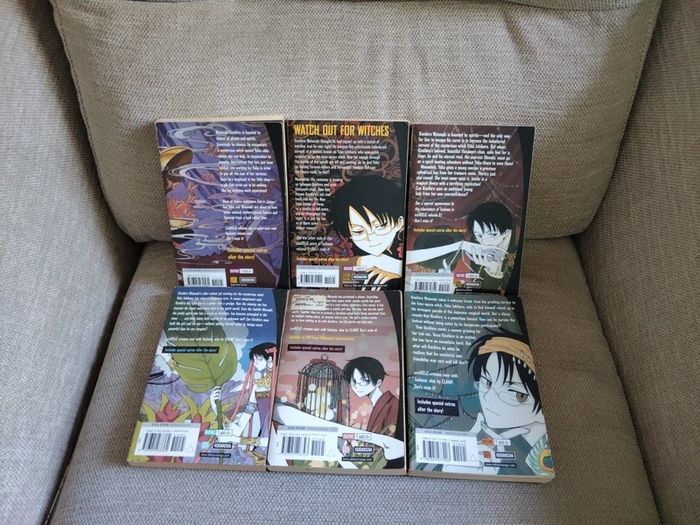 Clamp Manga Books In English 1 2 3 6 8 9 xxxHolic Manga series