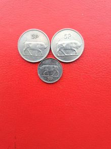 3 Irish 5p 1976/86/96