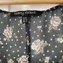 Mary Grant - Black Rose Print Top - Size 12 Image 4