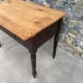 Late Victorian Pine Farmhouse Kitchen Preparation Table. Image 6