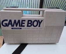 Official Nintendo Game Boy ASCIIware Portable Carry-All DLX Hard Case Shell & Strap Vintage.