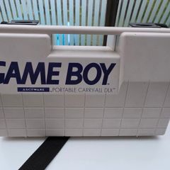 Official Nintendo Game Boy ASCIIware Portable Carry-All DLX Hard Case Shell & Strap Vintage.