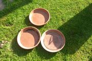 Large plastic plant saucers