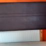 Double Bed Base with Leather Headboard. Image 5