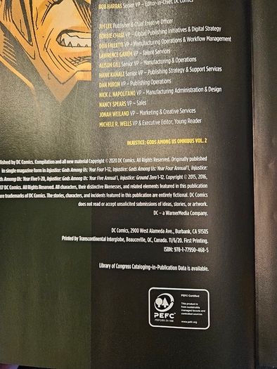 Injustice Gods Among Us Omnibus, vol. 2