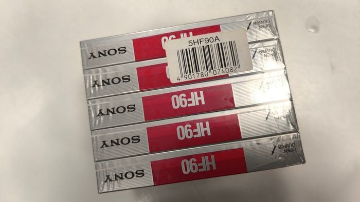 Sony Cassette tape 5pack