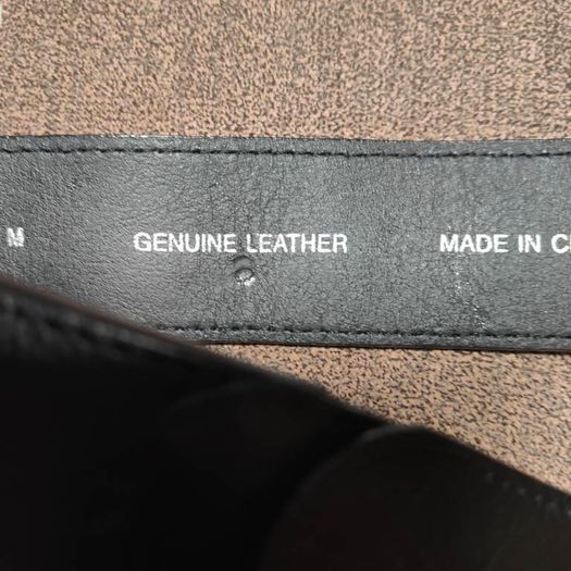 J.Jill Genuine leather dark brown belt, size M