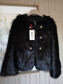 Zara srpls faux fur jacket brand new with tags