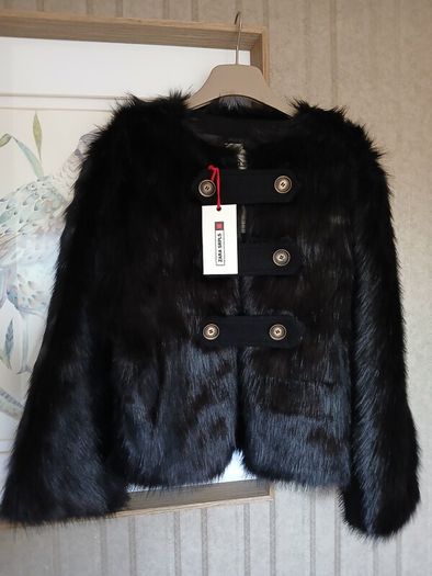 Zara srpls faux fur jacket brand new with tags