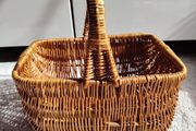 Vintage wicker basket