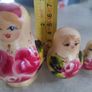 Matryoshka doll  Hand Painted Russian Dolls set of 4 Image 4