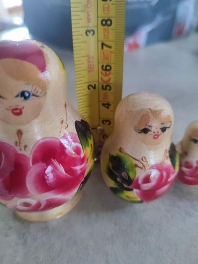 Matryoshka doll  Hand Painted Russian Dolls set of 4