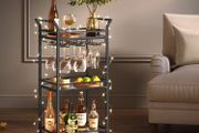Elegant Serving trolley on wheels Drinks trolley