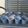 20x small plastic plant pot Image 3