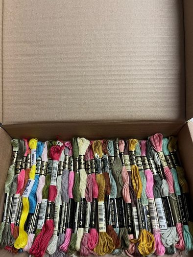 30 DMC Embroidery thread skeins
