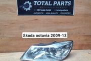 Skoda octavia 2009-13 headlight