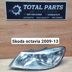Skoda octavia 2009-13 headlight