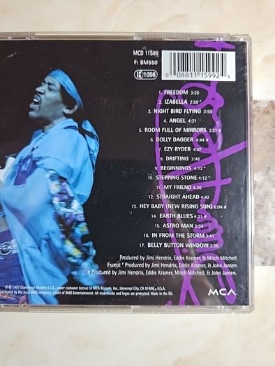 Jimi Hendrix CD  - First Rays Of The Rising Sun