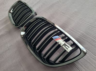 BMW 3 Series E92 E93 Pre-Lci Kidney Grilles With M3 Badge Brand New