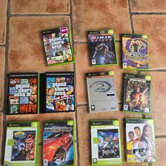 10 original xbox games, Halo 2 collector's edition, Psychonauts, GTA double pack and more