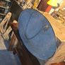Antique brass framed mirror Image 6
