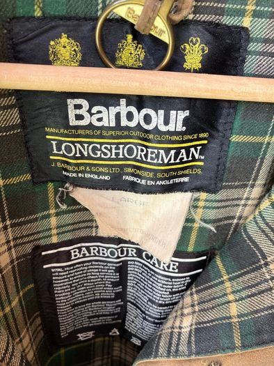Barbour Longshoreman waxed jacket RARE!