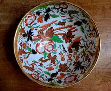 Antique ironstone "amherst" bowl