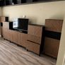 Storage Combination drawers IKEA BESTA  BJORKOVIKEN  - 8 Piece Matching Set - Oak and Black-Brown Image 6