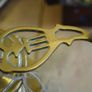 Vintage Brass Coffee Grinder Image 3