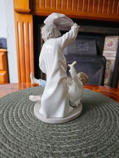 NAO by Lladro "Pillow Fight" Figurine