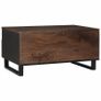 Walnut Coffee Table Engineered Wood Image 5