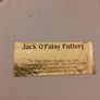 Jack O Patsy pottery Image 6